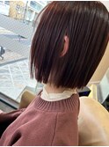 ぱつっとボブ