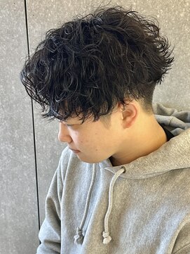 ニアウ 高崎店(Niau) ツイストスパイラルパーマメンズマッシュツイストパーマ群馬高崎