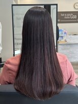 アトリエコア(Atelier Coa)&nbsp;髪質改善トリートメントミルクティーベージュカラーくびれヘア