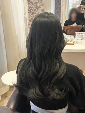 クレン 真嘉比店(Cre'ne) アッシュグレーカラー