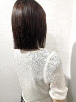 ローグ ヘアー 金町店(Rogue HAIR)&nbsp;ローグ金町《沙月》　肩上スレスレ切りっぱなしボブ