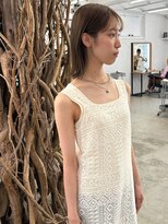 ソーソー(SoSo)&nbsp;《SoSo》シアーベージュの透け感カラーに