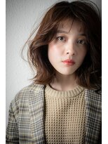 カバーヘア ブリス 北浦和(COVER HAIR bliss)&nbsp;乾かすだけくびレイヤーカットミディアムウルフv北浦和30代40代