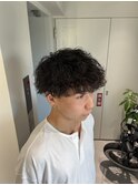 【メンズ】波巻きスパイラルパーマ