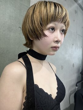 キャロルガーデンズ ボコカ 表参道(Carroll Gardens bococa) マッシュショート、マッシュウルフ/ウルフカット/デザインカラー