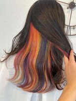 ヘアーサロン リアン 熊谷2号店(hair salon Rien)&nbsp;カラフルインナーカラー