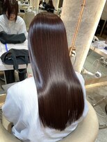 ロンド エスポワール 錦糸町(Lond espoir)&nbsp;黒髪ネビージュ小顔ボブルフレイヤー顔まわり