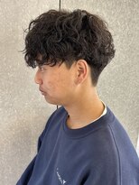 ニアウ 太田店(Niau)&nbsp;メンズマッシュ波巻きスパイラルパーマツイストスパイラルパーマ