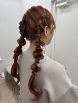 エメティ(Aimerty)&nbsp;編み込みツイン