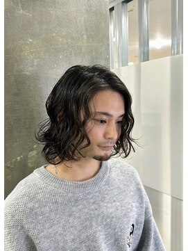 メンズサロン キング 枚方店(Men’s salon K!ng) 波巻きツイストスパイラルパーマ/フェザーパーマ/眉毛/メンズ