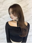 なめらかな顔まわりが大人気！中華美女ワンホンで色っぽヘア