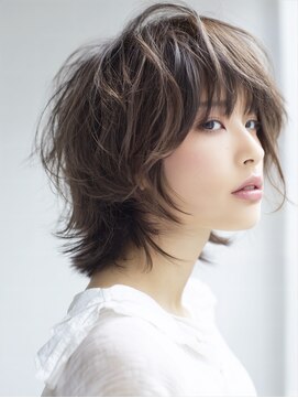 アルトリスト(Altruist Aging×HAIR&SPA) ☆イメチェンピンクベージュアンブレラカラー前髪クールショート