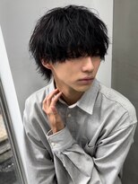 フィフス 天神大名(fifth)&nbsp;再現の高いツイストスパイラルパーマ×刈り上げマッシュ