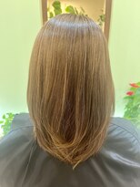 タックバイハレ たまプラーザ(takk by Hale)&nbsp;[takk]髪質改善縮毛矯正/チェリーブラウン/ホワイトグレージュ