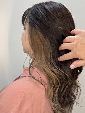 イゾラ(isola) 【isola】イヤリングカラー／カフェグレージュ／ブリーチ1回