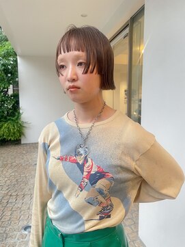 チクロヘアー(Ticro hair) @nkkn15 line cut