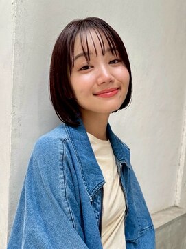 ヒュー 広島(HEW) 20代30代大人可愛いボブ