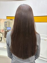 ヘアーサロンアンク(hair salon anc) ロング縮毛矯正