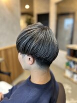 ニッケ ヘアーデザイン(nikke hair design) シルバー系メッシュ×マッシュレイヤー