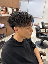 アトラクト バイ ラック 津田沼(Attract by LUCK)&nbsp;ツイストスパイラルパーマ/津田沼/メンズパーマ/メンズ/ブリーチ