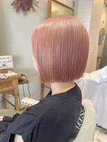 アンリー(Anree)&nbsp;【Anree】＊春カラーピンクベージュ×ナチュラルボブ
