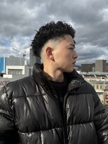 タイドヘアー 高槻店(TIDE HAIR)&nbsp;Perm &skin fade