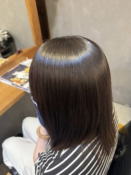 ボスコ 下北沢店(bosco) ツヤツヤストレート×縮毛矯正リタッチ