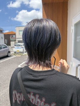 クロエバイラヴィズム 郡山さくら通り店(CLOE by LUVISM) 青と紫のローライト!