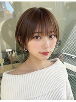 サンドナル 鹿児島天文館(sand NALU)&nbsp;ハッシュカット/グレージュ/デザインカラー[鹿児島天文館]