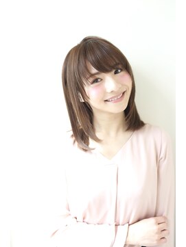 ネオリーブアイム 横浜西口店(Neolive aim) 春一押し軽い質感の大人可愛いストレートミディアム