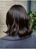 フォギーベージュ×アッシュ グラデーション