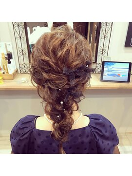 ヘアサロン コバコ(hair salon cobaco) 結婚式ゲストアレンジ