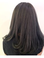 ヘアー スタジオ ウィズ(HAIR STUDIO With) ブルーグレー×ハイライト