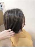 ベージュ系カラー×コントラストハイライト