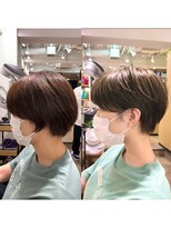 アヴァロン(AVALON)&nbsp;【30代40代】横顔美人な絶壁解消ショートパーマ「永田カズヤ」