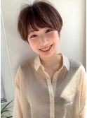 【アフロート】ナチュラルマッシュショート
