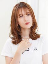 フェイスレイヤーカット☆外国人風カラー☆ゆる巻き☆