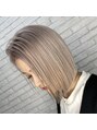 ルートヘアー(Root Hair) 【ハイトーンカラー】プラチナベージュ