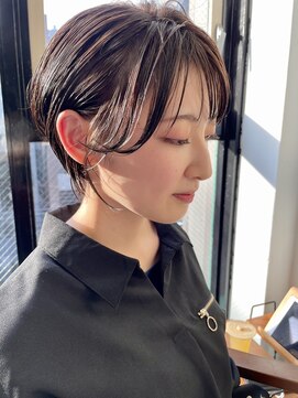 ヌード(NUDE) NUDE 10代20代30代40代 マニッシュショート 大人ショートボブ