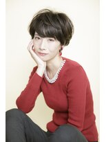 アフロディーテ 銀座(APHRODITE GINZA)&nbsp;大人ガーリー/チョコレート/モード/ショートヘア/銀座/髪質改善