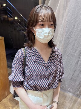 ジェノ(JENO by apish) 大人ガーリーなショートボブのワンカールパーマ！