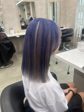 ユナイテッド 横浜(UNITED) アンブレラカラー/ホワイトシルバー/ブルーラベンダー