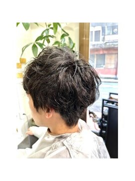 ゴッドハンド 横浜店 ゆるふわメンズパーマ◎30代40代50代60代