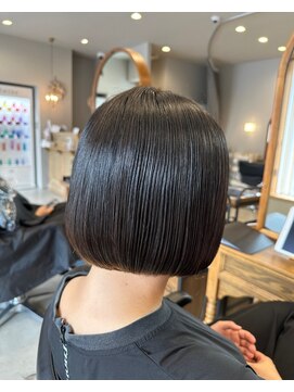 アパートメント 下関垢田店(APARTMENT) ミニボブ/髪質改善縮毛矯正/髪質改善/韓国風/韓国ヘア