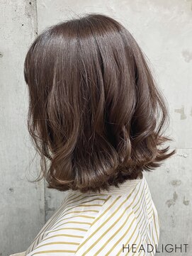 アーサス ヘアー デザイン 長岡店(Ursus hair Design by HEADLIGHT) 外ハネボブ×アッシュブラウン×ヘルシースタイル