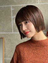 サンド 鹿児島中央(sand)&nbsp;黒髪/グレーベージュ/レイヤーロング/前髪パーマ[鹿児島中央駅]