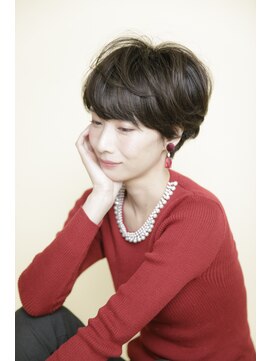 アフロディーテ 銀座(APHRODITE GINZA) 黒髪/グレーベージュ/レイヤーロング/前髪パーマ/銀座