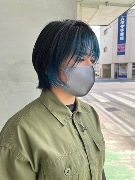 ナイーブヘアデザイン(NAiVE HAIR DESIGN) 【NAiVE hair】インナーブルー