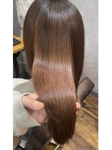 サロンド アクトレス 恵比寿店(salon de actress) カラーファンタジー　ピンクブラウン　恵比寿