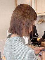 ネオリーブ クーロ(Neolive curro)&nbsp;小顔タッセルボブ×美髪[ぱつっとボブ/縮毛矯正/横浜韓国]